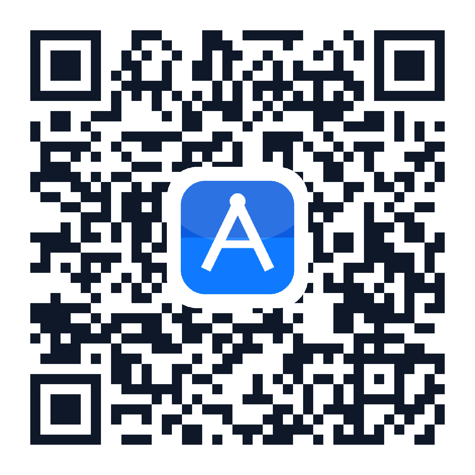 Scan with iPad camera to open FDP FMS on the App Store